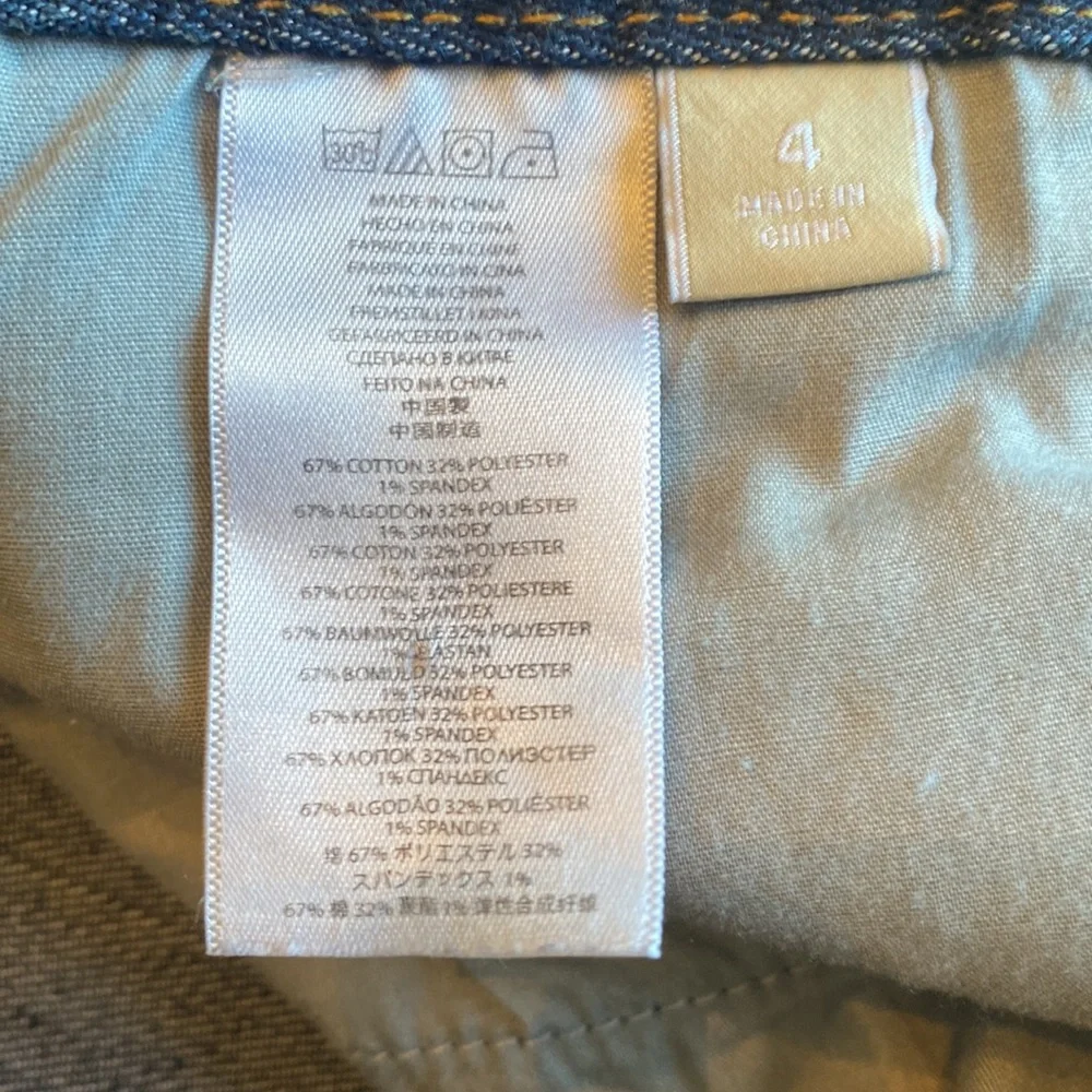 Michael Kors Dark Blue Flare Cut Jeans